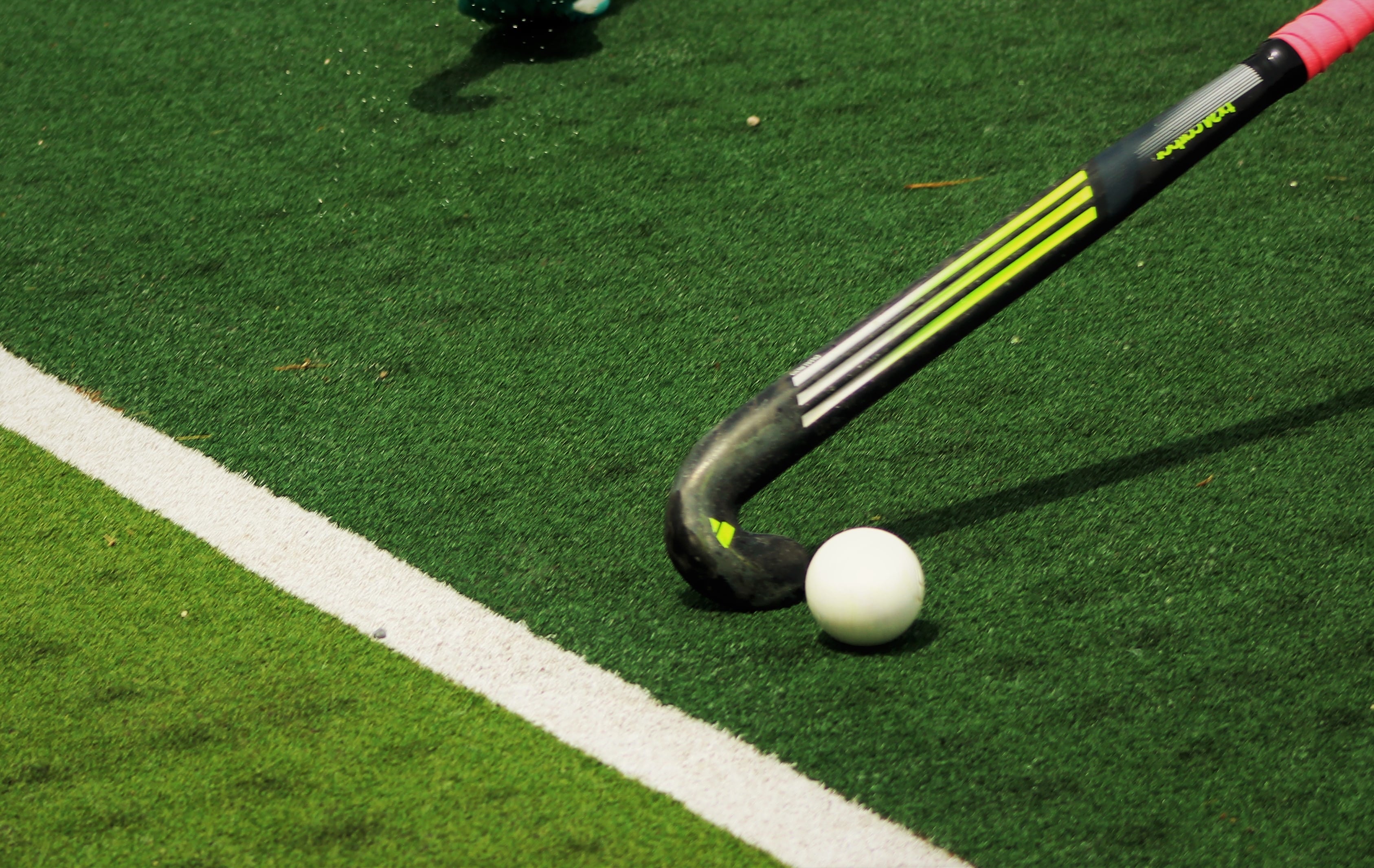 Field Hockey Stick and Ball